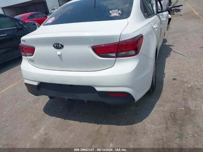 2020 Kia Rio Lx VIN: 3KPA24AD7LE357789 Lot: 39652337