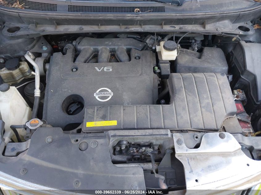 2009 Nissan Murano Sl VIN: JN8AZ18W29W143880 Lot: 39652339