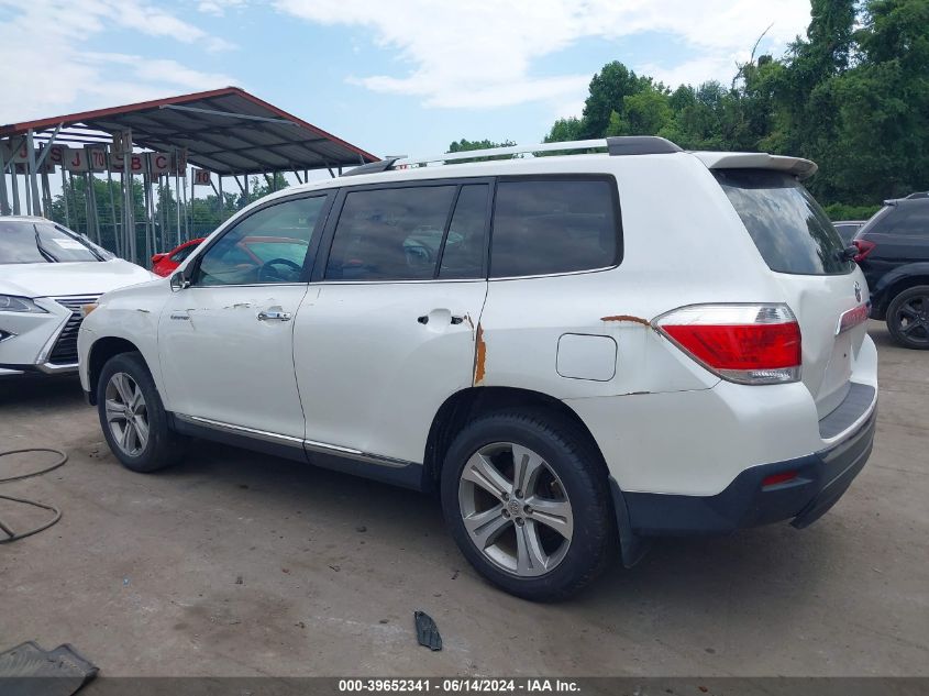 2011 Toyota Highlander Limited V6 VIN: 5TDDK3EH9BS085870 Lot: 39652341