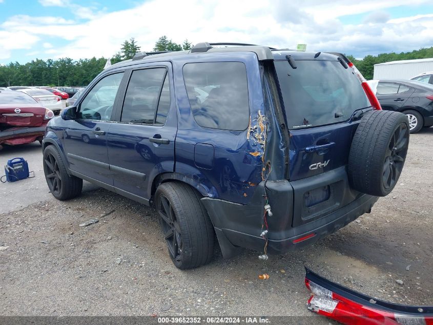 2005 Honda Cr-V Ex VIN: SHSRD78805U334609 Lot: 39652352