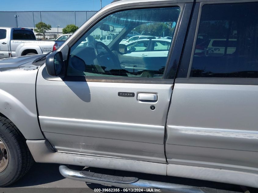 2002 Ford Explorer Sport Trac VIN: 1FMZU67E12UD42001 Lot: 39652355