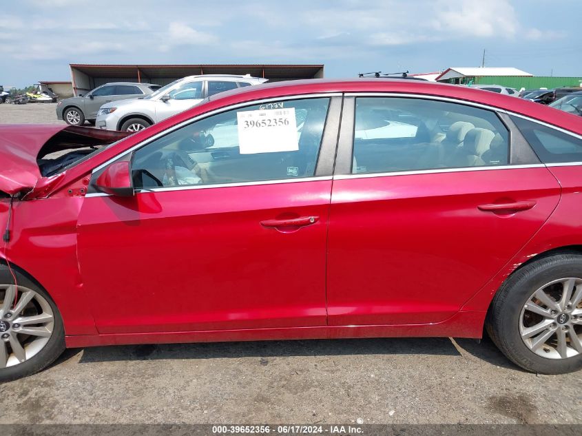 2017 Hyundai Sonata Se VIN: 5NPE24AF5HH545149 Lot: 39652356