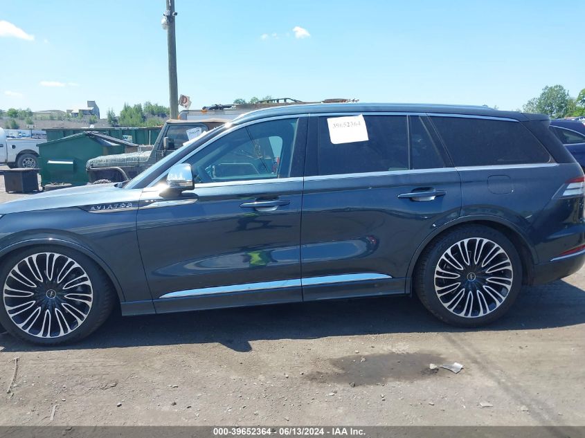 2021 Lincoln Aviator Black Label VIN: 5LM5J9XC1MGL18223 Lot: 39652364