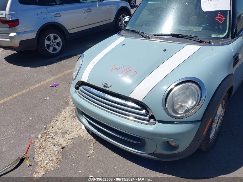 2013 Mini Hardtop Cooper VIN: WMWSU3C59DT681069 Lot: 39652369