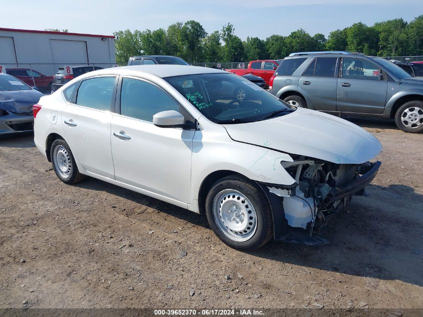 2017 Nissan Sentra Sv VIN: 3N1AB7AP1HY330348 Lot: 39652370