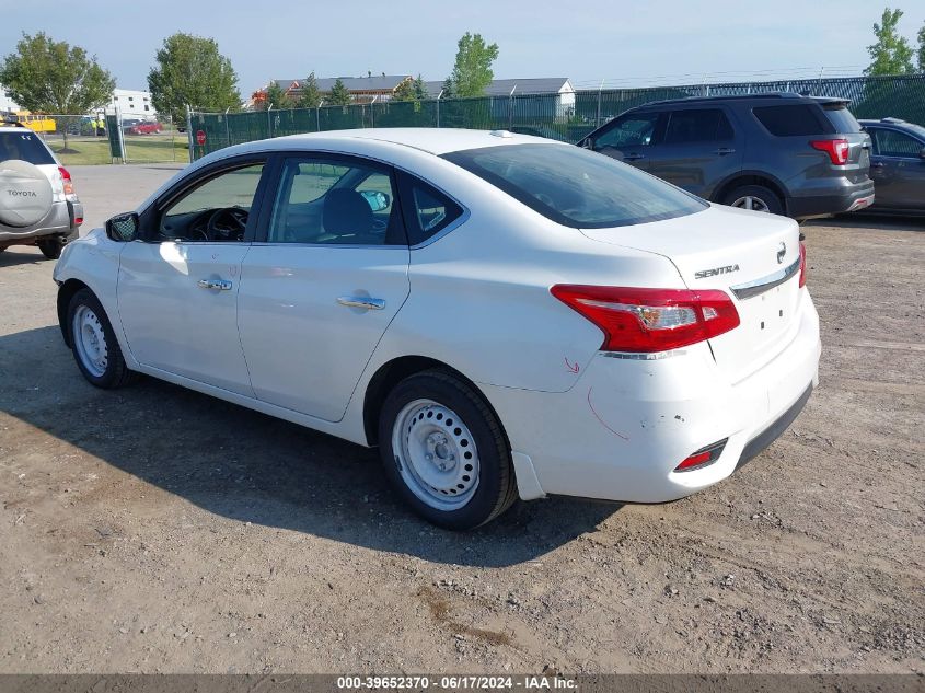 2017 Nissan Sentra Sv VIN: 3N1AB7AP1HY330348 Lot: 39652370