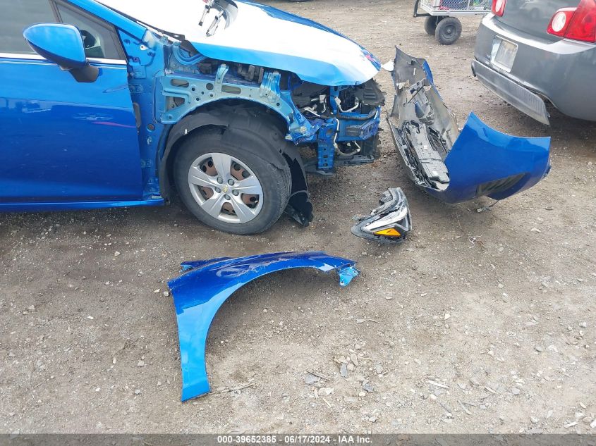 2019 Chevrolet Cruze Lt VIN: 3G1BE6SM8KS599179 Lot: 39652385