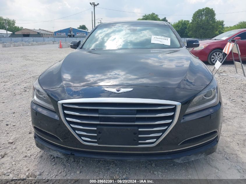 2015 Hyundai Genesis 3.8 VIN: KMHGN4JE4FU045036 Lot: 39652391