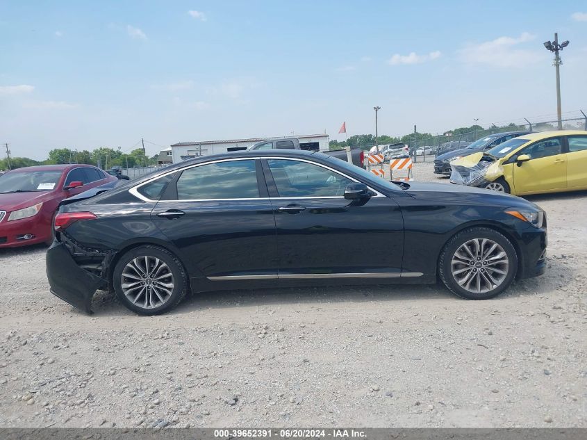 2015 Hyundai Genesis 3.8 VIN: KMHGN4JE4FU045036 Lot: 39652391