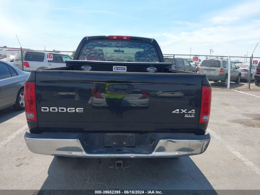 2004 Dodge Ram 1500 Slt/Laramie VIN: 1D7HU18D84S785968 Lot: 39652395