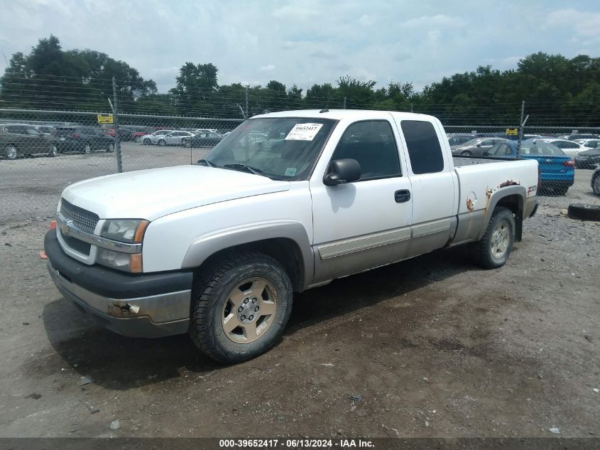 2004 Chevrolet Silverado 1500 Z71 VIN: 1GCEK19T94Z265956 Lot: 39652417