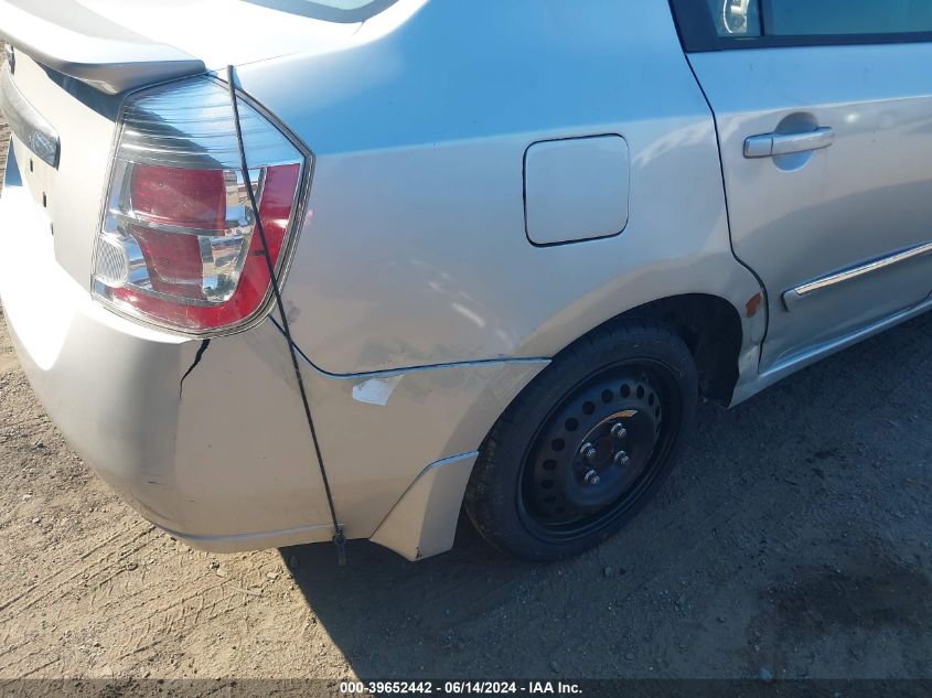 3N1AB6AP8CL758577 | 2012 NISSAN SENTRA