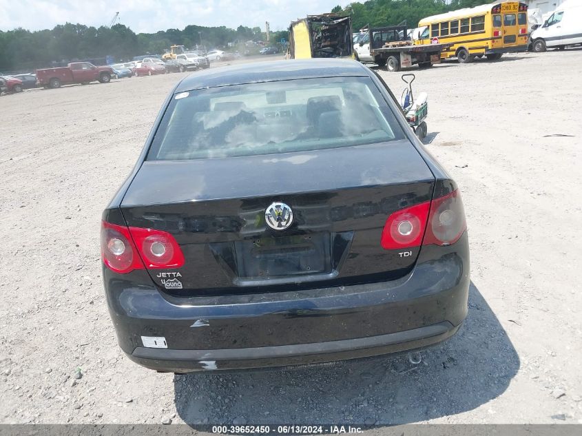 2005 Volkswagen Jetta Tdi VIN: 3VWRT71K25M630417 Lot: 39652450