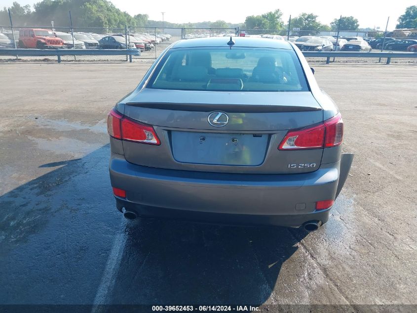 2012 Lexus Is 250 VIN: JTHBF5C20C5175663 Lot: 39652453