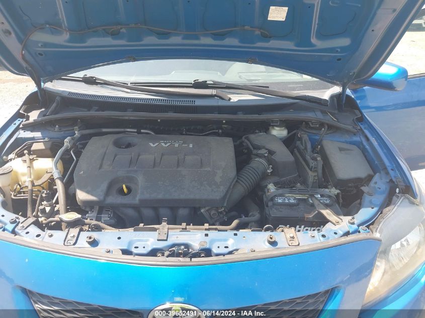 2010 Toyota Corolla S VIN: 2T1BU4EE2AC214309 Lot: 39652491