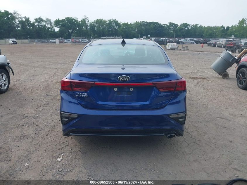 2021 Kia Forte Lxs VIN: 3KPF24AD3ME287294 Lot: 39652503