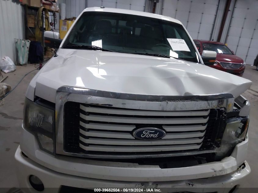 2011 Ford F-150 Lariat Limited VIN: 1FTFW1E67BFB09583 Lot: 39652504