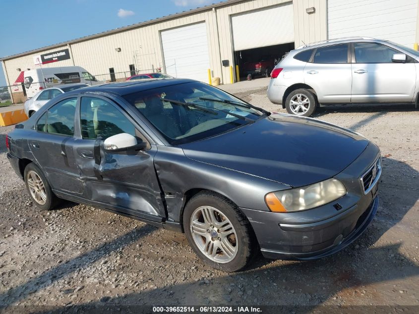 2007 Volvo S60 2.5T VIN: YV1RS592372603567 Lot: 39652514