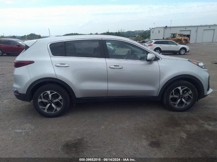 2022 Kia Sportage Lx VIN: KNDPM3AC8N7993842 Lot: 39652515