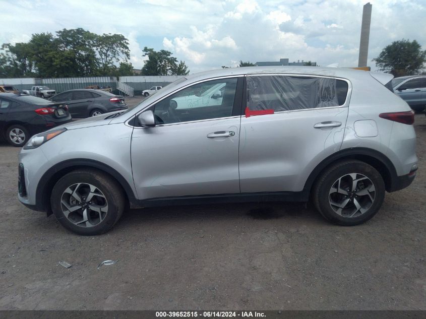 2022 Kia Sportage Lx VIN: KNDPM3AC8N7993842 Lot: 39652515