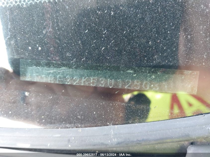 2003 Toyota Camry Le VIN: 4T1BE32K53U125031 Lot: 39652517