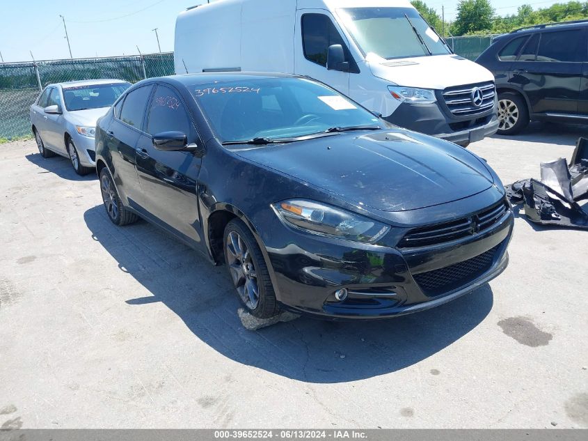 2015 Dodge Dart Sxt VIN: 1C3CDFBB3FD362994 Lot: 39652524