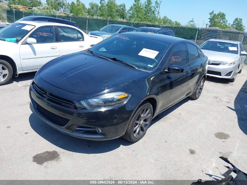 2015 Dodge Dart Sxt VIN: 1C3CDFBB3FD362994 Lot: 39652524