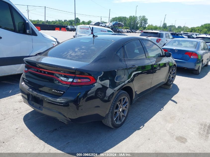 2015 Dodge Dart Sxt VIN: 1C3CDFBB3FD362994 Lot: 39652524