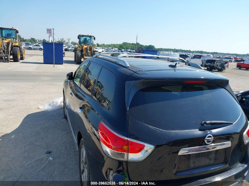 2013 Nissan Pathfinder Platinum VIN: 5N1AR2MN8DC627900 Lot: 39652535