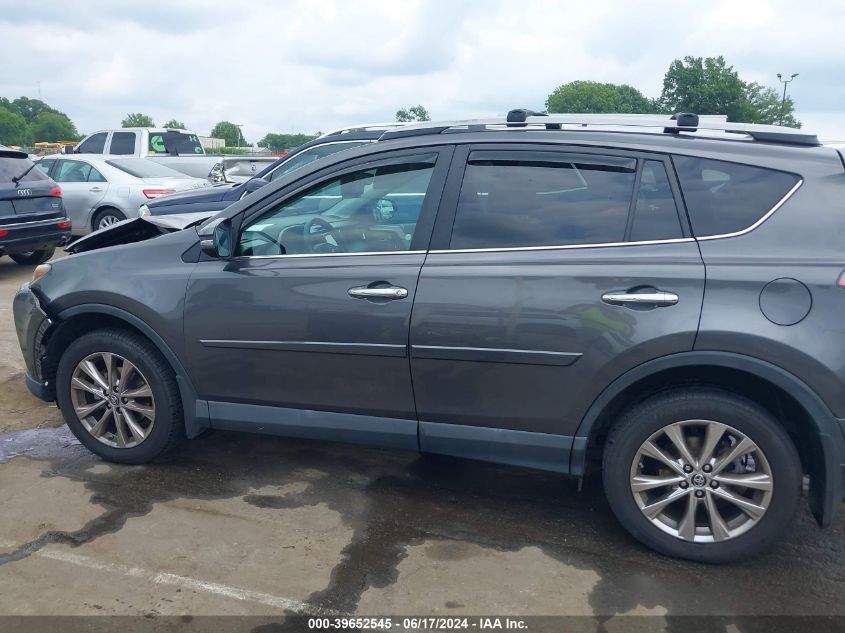 2017 Toyota Rav4 Limited VIN: 2T3DFREV7HW661069 Lot: 39652545