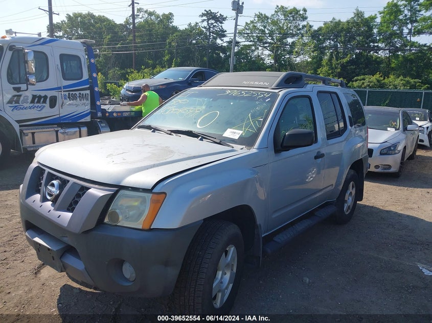 2007 Nissan Xterra S VIN: 5N1AN08W37C514122 Lot: 39652554