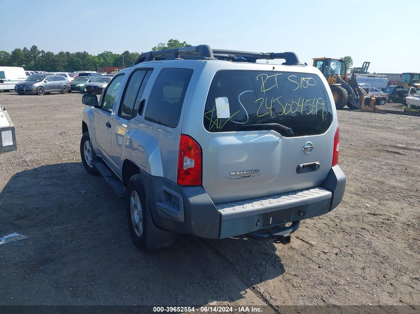 2007 Nissan Xterra S VIN: 5N1AN08W37C514122 Lot: 39652554