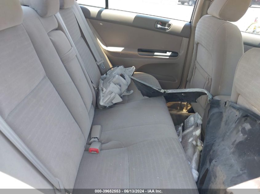 2005 Toyota Camry Le V6 VIN: 4T1BF30K85U595430 Lot: 39652553