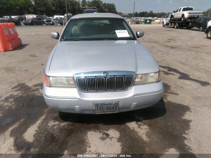 2001 Mercury Grand Marquis Ls VIN: 2MEFM75W71X648988 Lot: 39652557