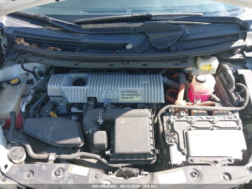 2011 Toyota Prius Four VIN: JTDKN3DUXB0254553 Lot: 39652563