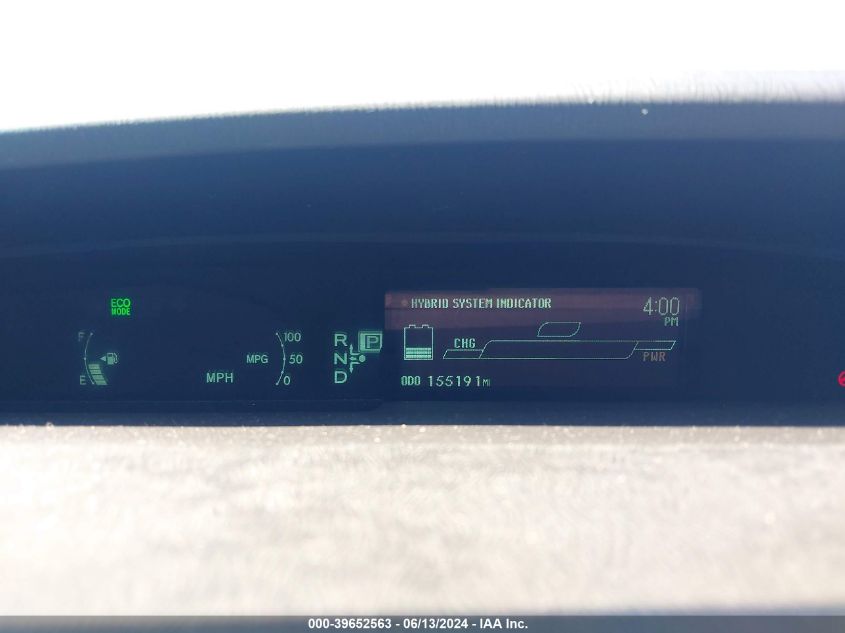 2011 Toyota Prius Four VIN: JTDKN3DUXB0254553 Lot: 39652563