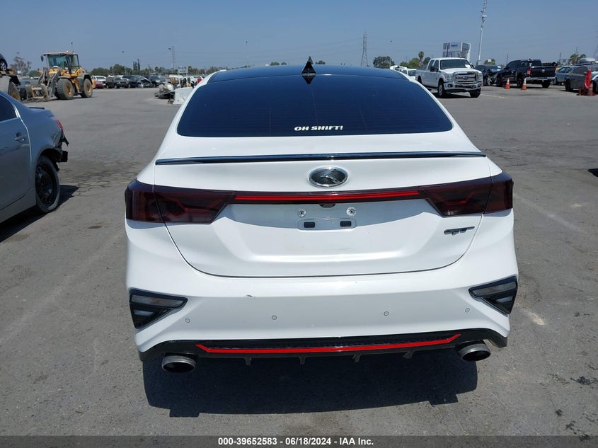 2021 KIA FORTE GT MANUAL - 3KPF44AC5ME350249