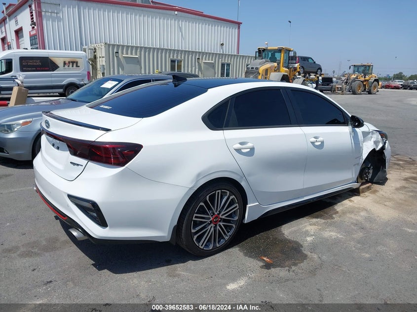 2021 KIA FORTE GT MANUAL - 3KPF44AC5ME350249