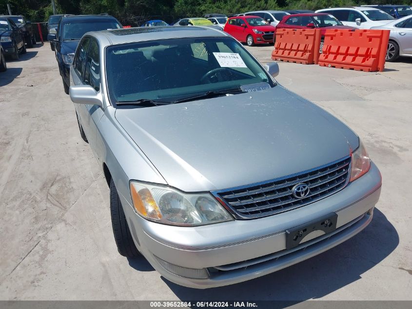 2003 Toyota Avalon Xls VIN: 4T1BF28B13U328979 Lot: 39652584