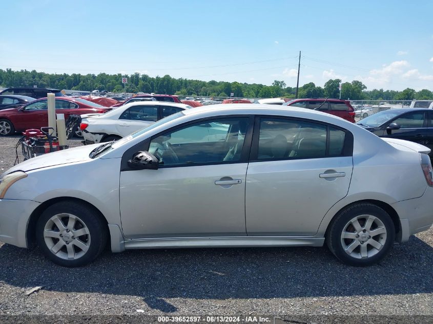 2011 Nissan Sentra 2.0/2.0S/Sr/2.0Sl VIN: 3N1AB6AP2BL633668 Lot: 39652597