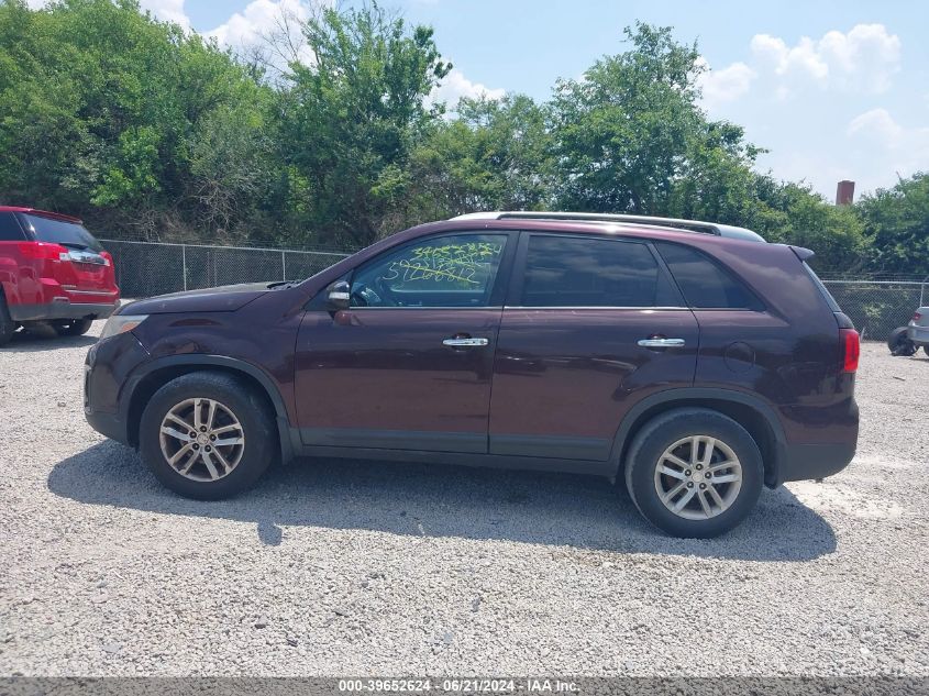 2014 KIA SORENTO LX - 5XYKT3A62EG493959