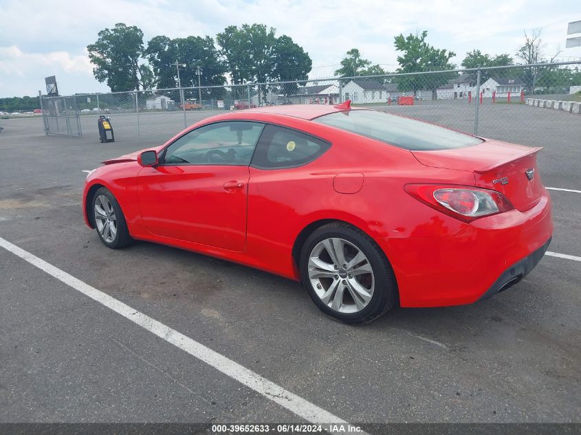 2011 Hyundai Genesis 2.0T VIN: KMHHT6KD3BU063744 Lot: 39652633