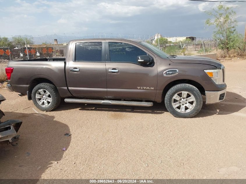 2017 Nissan Titan Sv VIN: 1N6AA1EK8HN532805 Lot: 39652643