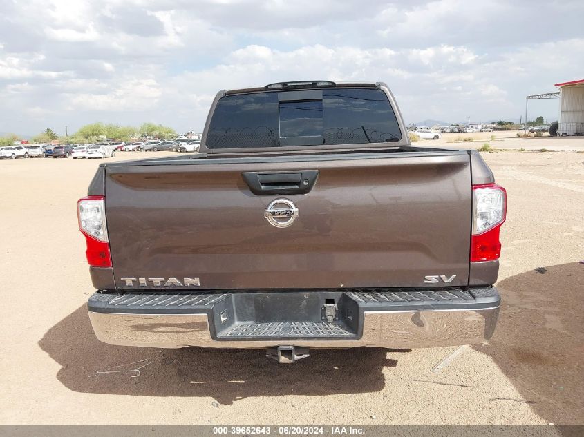 2017 Nissan Titan Sv VIN: 1N6AA1EK8HN532805 Lot: 39652643