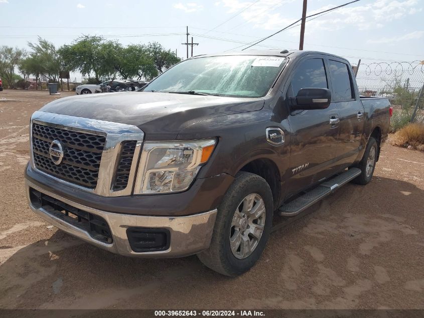 2017 Nissan Titan Sv VIN: 1N6AA1EK8HN532805 Lot: 39652643