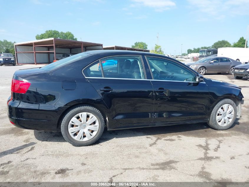 2013 Volkswagen Jetta 2.5L Se VIN: 3VWDX7AJ6DM311283 Lot: 39652646