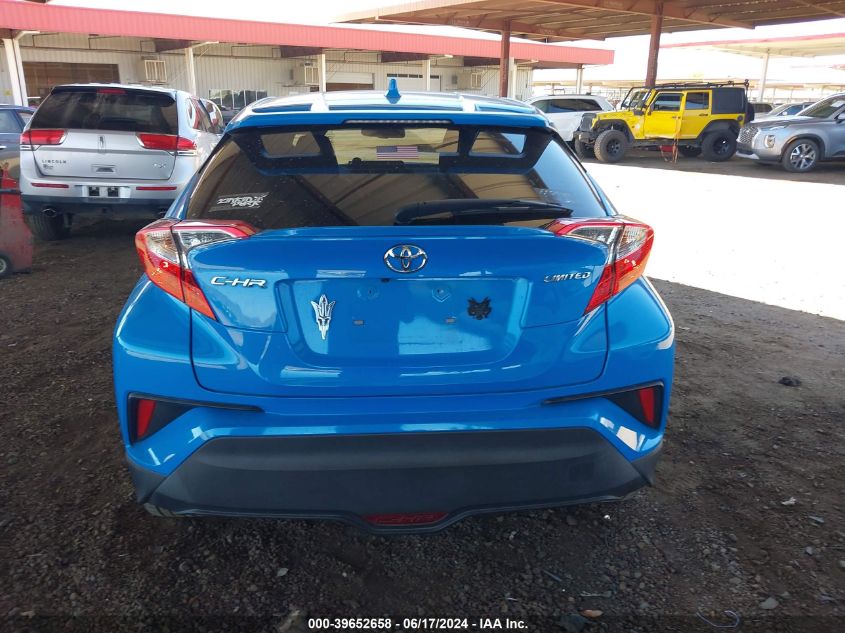 2019 Toyota C-Hr Limited VIN: JTNKHMBX0K1021846 Lot: 39652658