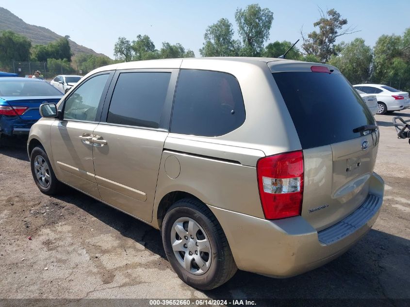 2007 Kia Sedona VIN: KNDMB133876149254 Lot: 39652660