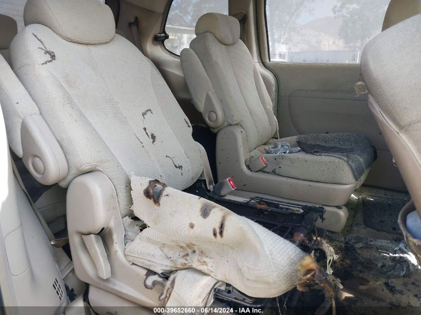 2007 Kia Sedona VIN: KNDMB133876149254 Lot: 39652660