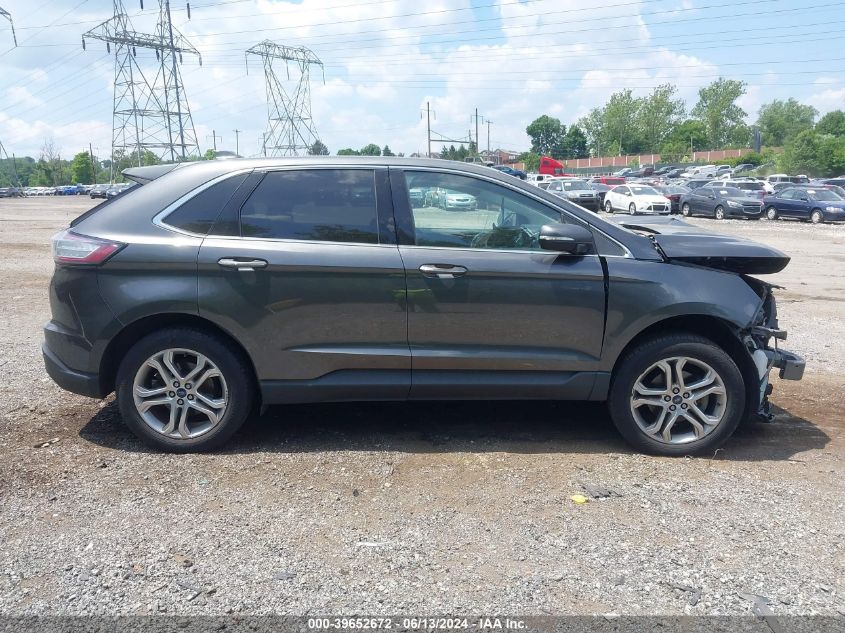 2018 Ford Edge Titanium VIN: 2FMPK3K94JBB20529 Lot: 39652672